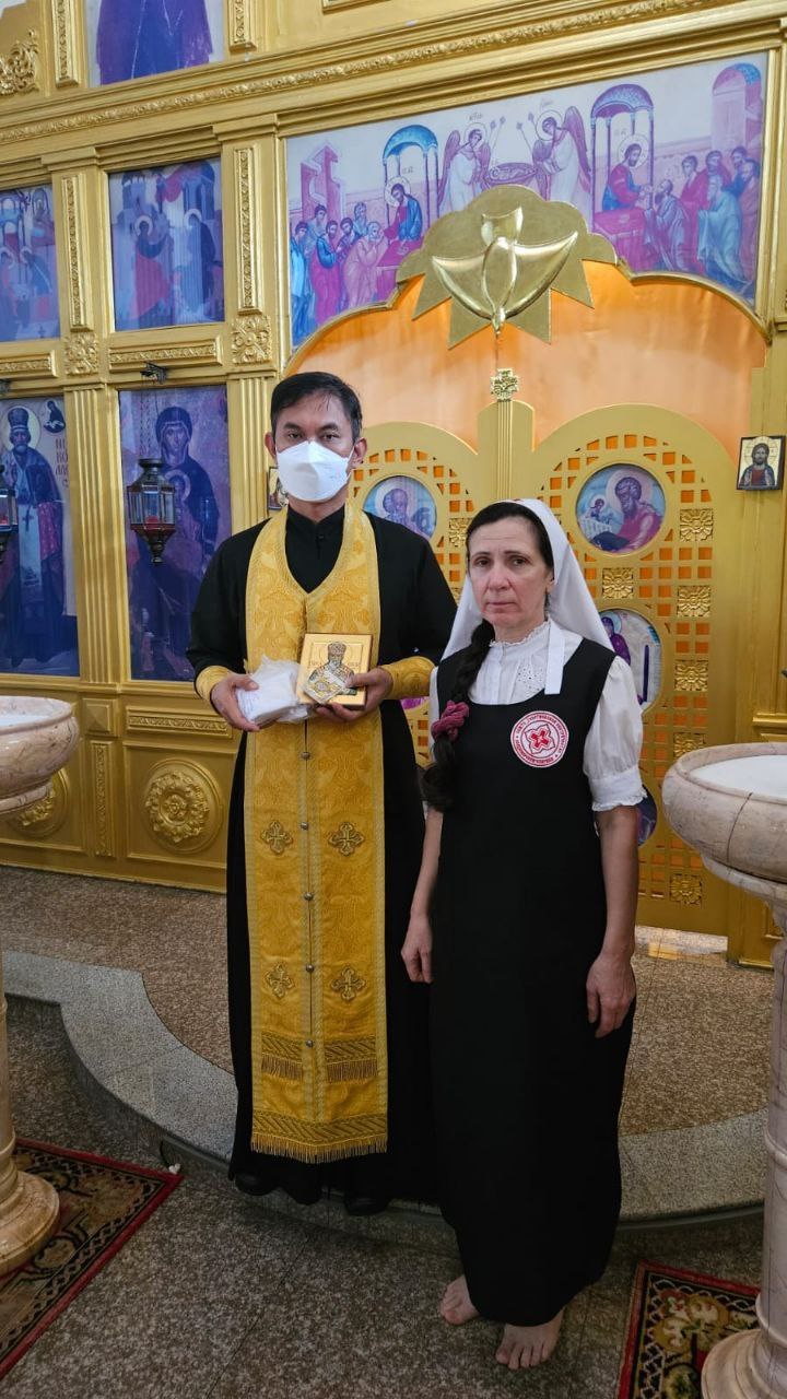 В храм Всех Святых города Паттайя доставлены частицы святых мощей, архиерейского облачения и гроба святителя Илариона митрополита Суздальского